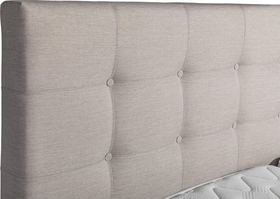 Anno 1588 Elektrische Boxspring LUXA - Pocketvering - Luxe Topper - Beige - 180x200 cm - Inclusief Montage + Dekbed en Kussens