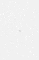 ESTAhome fotobehang sterrenhemel licht warm grijs en mat wit - 158857 - 186 x 279 cm