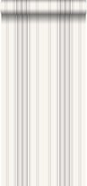 ESTAhome behang strepen grijs en beige - 138805 - 53 cm x 10.05 m