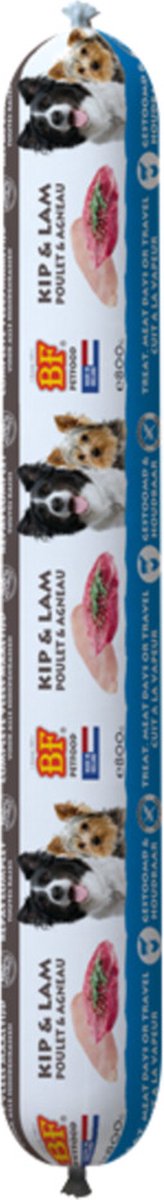 Biofood BF Petfood Vleesvoeding Lam - 10 x 800 gr - Voordeelverpakking