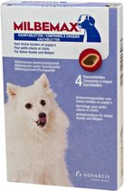 Milbemax - Ontwormings Kauwtabletten - Ontworming voor kleine honden - 4 Tabletten