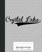 Wide Ruled Line Paper