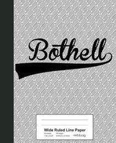 Wide Ruled Line Paper