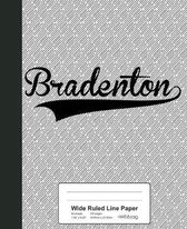 Wide Ruled Line Paper