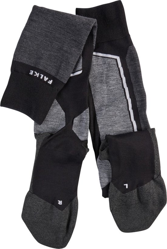 FALKE Heren Skisokken SC1 M So wol functioneel materiaal warm dik 1 paar, Zwart Black-Mix 3010, 39-41