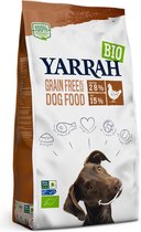 Yarrah - Biologisch Hondenvoer Graanvrij Kip - Vis - Hondenvoer - 10 kg - NL-BIO-01