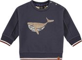 Babyface Sweatshirt Jongens Trui - Dark Blue - Maat 80