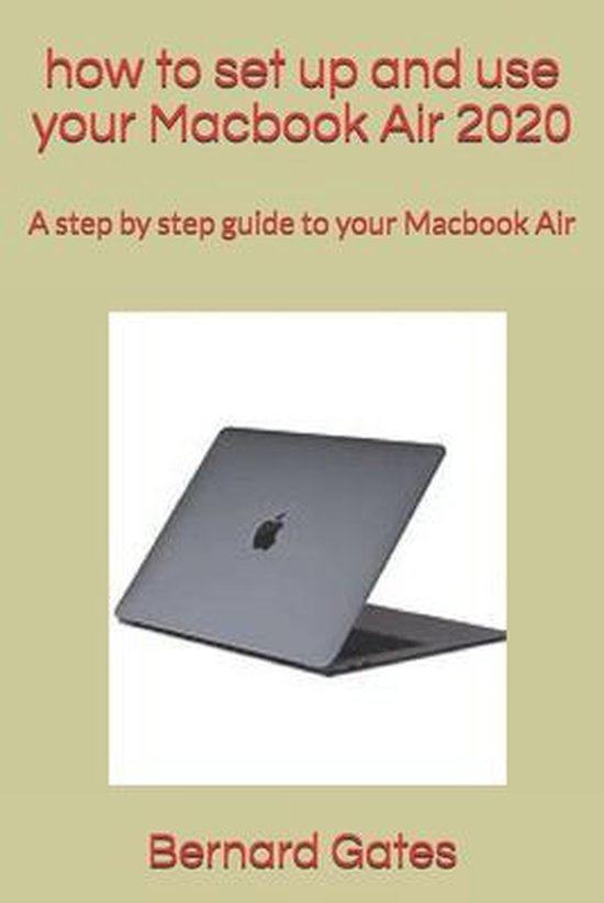 how to set up and use your Macbook Air 2020 - cover