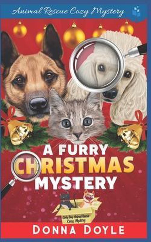 Curly Bay Animal Rescue Cozy Mystery-A Furry Christmas Myste ... - cover