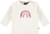 Babyface T-Shirt Long Sleeve Meisjes T-shirt - Ivory - Maat 50