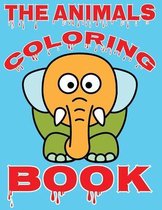 The animals coloring book