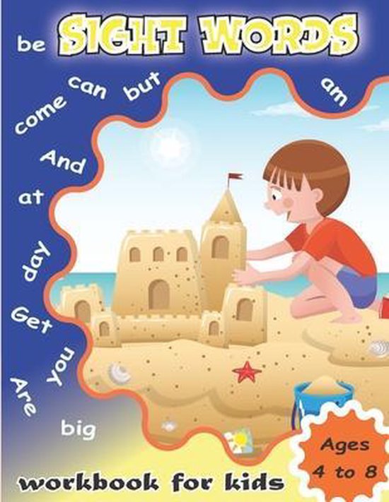 Sight Words Workbook for Kids Ages 4 to 8 - cover