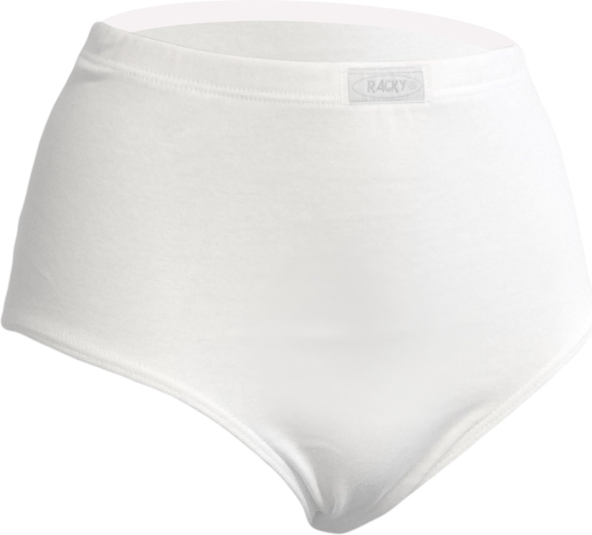 Dames Racky taille slip - Wit - prijs per 6 stuks