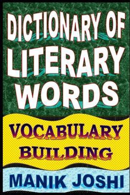 Dictionary of Literary Words - cover