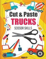 Cut and Paste Trucks Scissor Skills