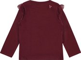 Babyface T-Shirt Long Sleeve Meisjes T-shirt - Red Velvet - Maat 116