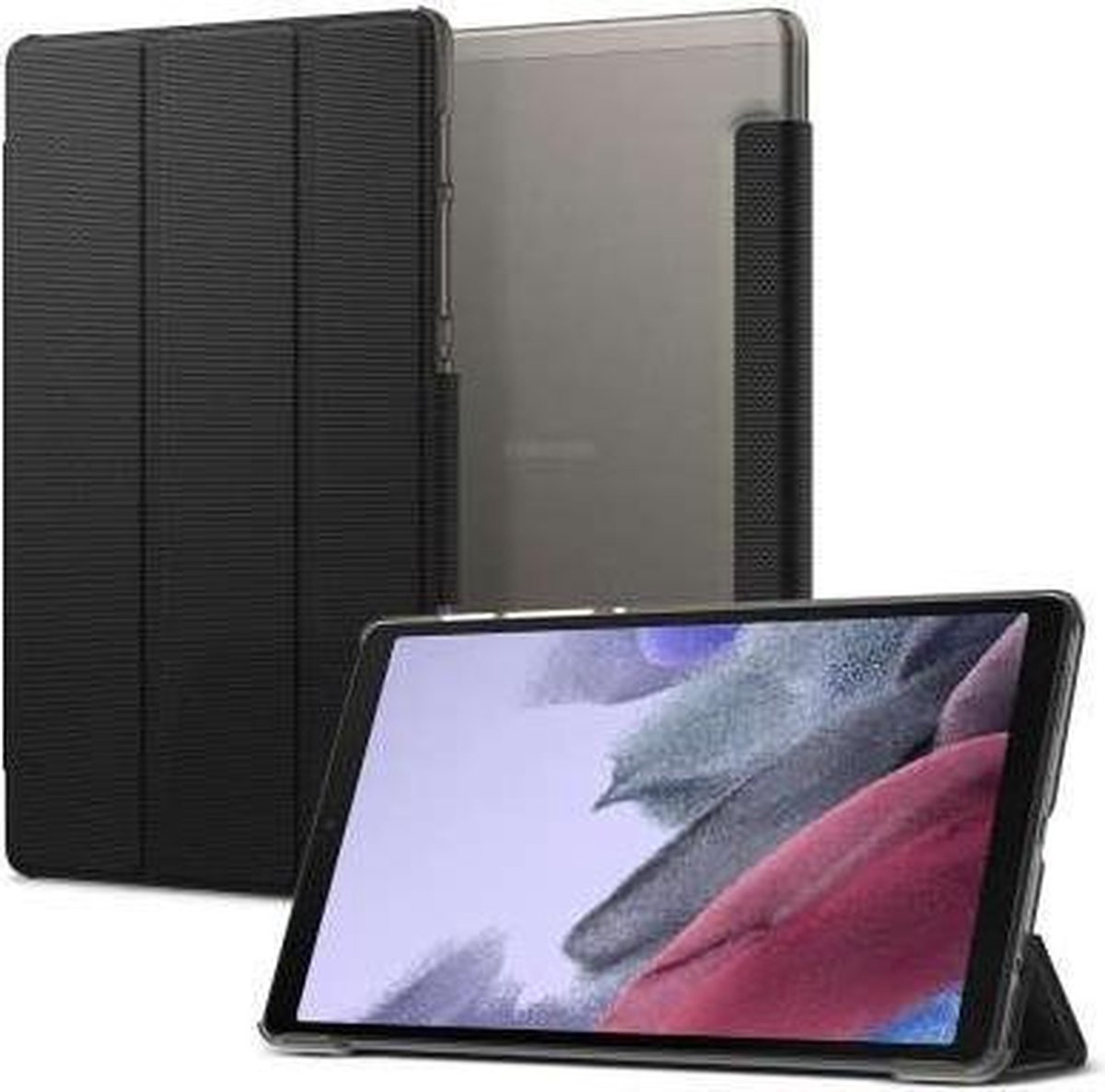 Spigen - Samsung Galaxy Tab A7 Lite - Liquid Air Folio Hoes - Zwart