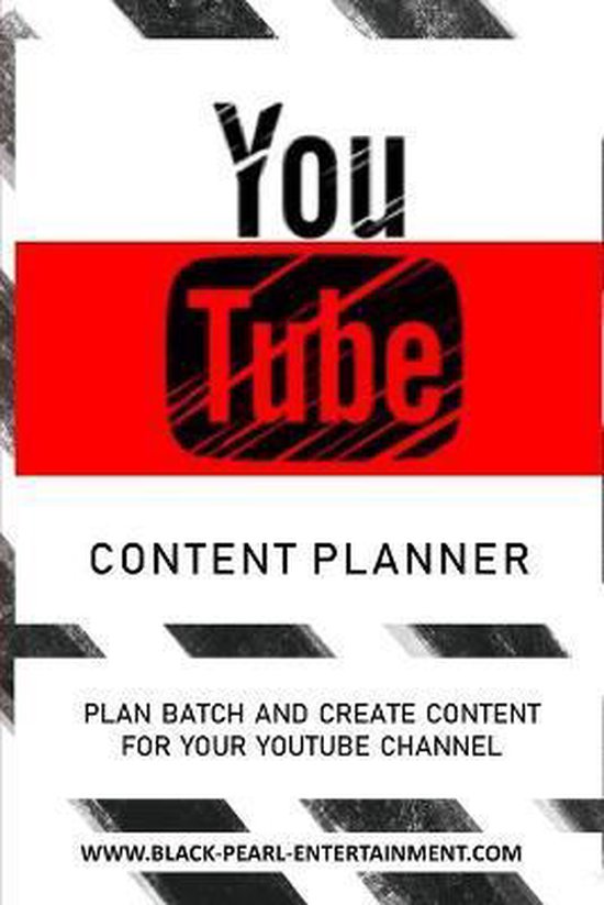 The YouTube Content Planner - cover