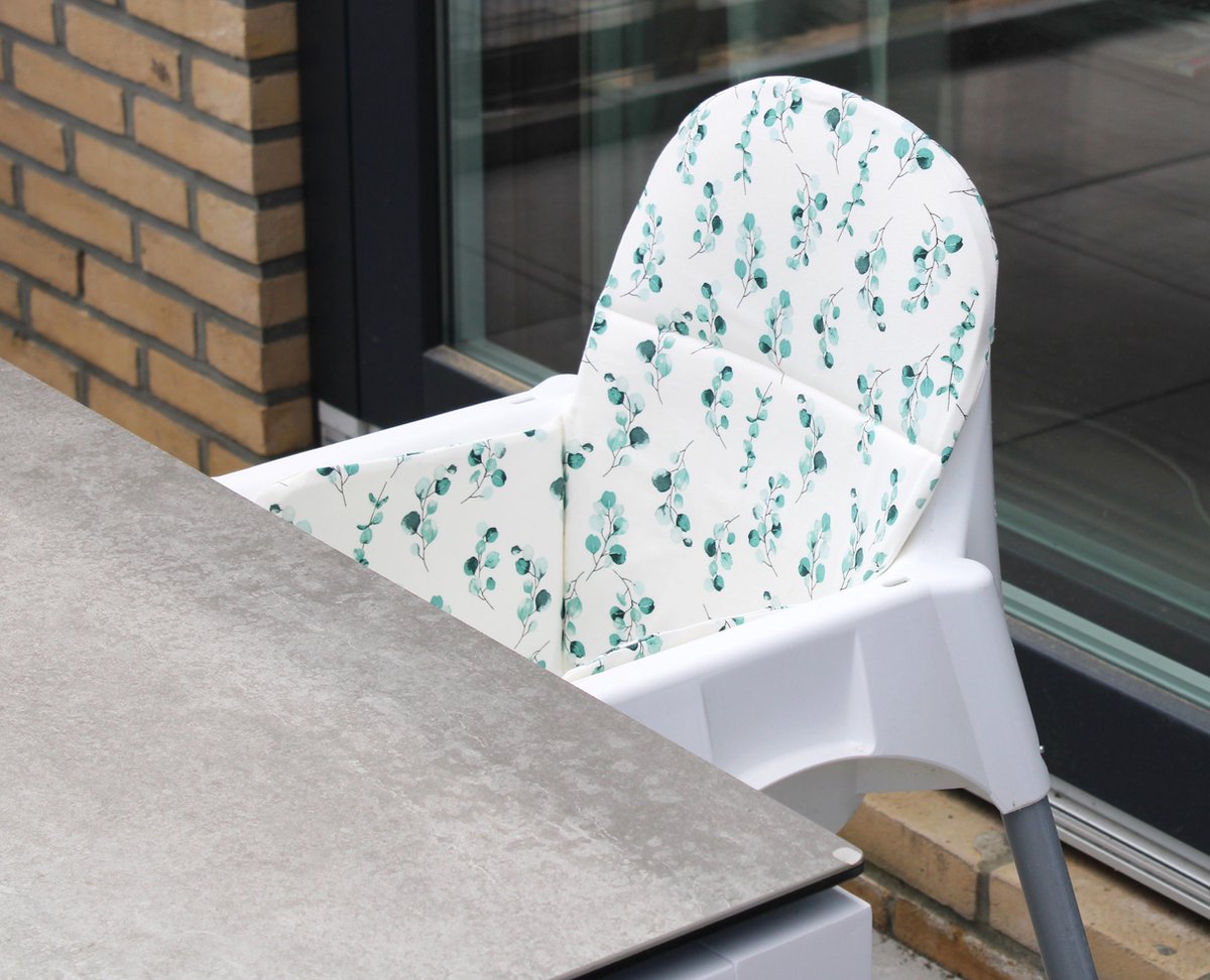 Wallabiezzz Stoelkussen voor IKEA Antilop Kinderstoel - Inlegkussen - Eucalyptus Wallabiezzz Stoelkussen voor IKEA Antilop Kinderstoel - Inlegkussen - Eucalyptus