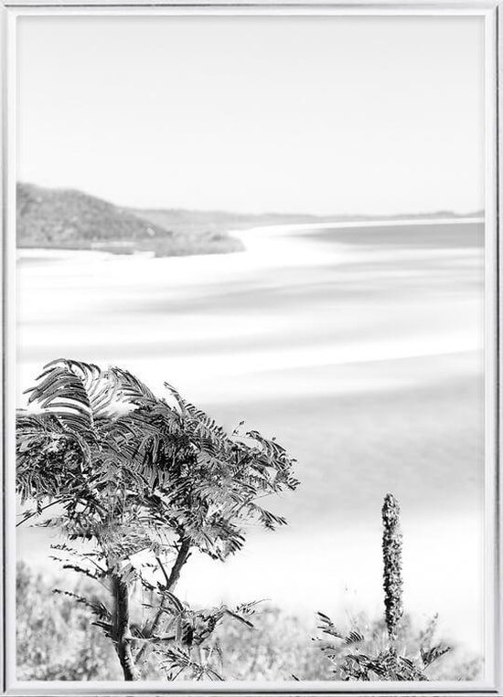 Poster Met Lijst - Whitsunday Eiland Poster (21x30cm)