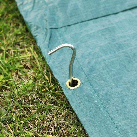 Gardebruk Haringen Set van 100 Gegalvaniseerd Staal lxØ 200x3,5mm van Gardebruk — afbeelding 5