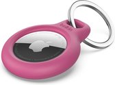 Belkin Beschermende houder met sleutelhanger - geschikt voor Apple AirTag - Roze