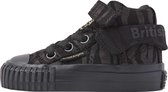 ROCO Baby meisjes sneakers hoog - Zwart - maat 22