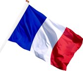Franse vlag - 150 x 250 CM - Stormvlag Frankrijk