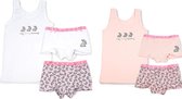 Funderwear - kleuter/kinder/tiener - Ondergoed sets - Furry Bunny - 1+1 - maat 92/98