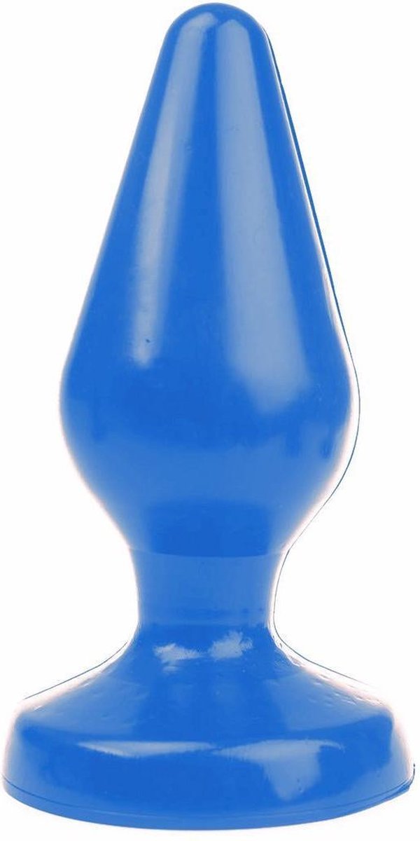I Love Butt - Klassieke Buttplug - XXL - Blauw