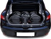 Renault Clio 2012-2019 3-delig Bespoke Reistassen Auto Interieur Organizer Kofferbak Accessoires