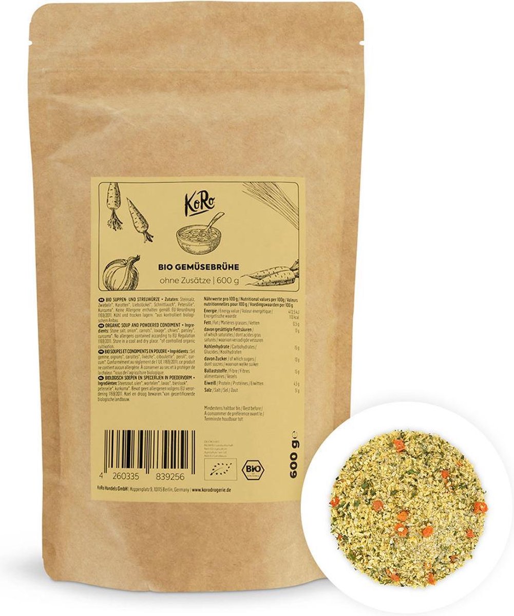KoRo | Bio groentebouillon 600 gram