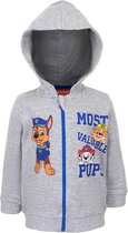 Paw patrol baby vestje, met capuchon, maat 80/86