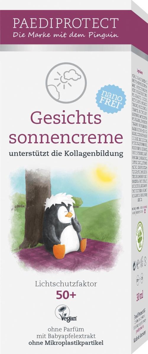 PAEDIPROTECT Zonnebrandcrème gezicht, SPF 50+, 30 ml