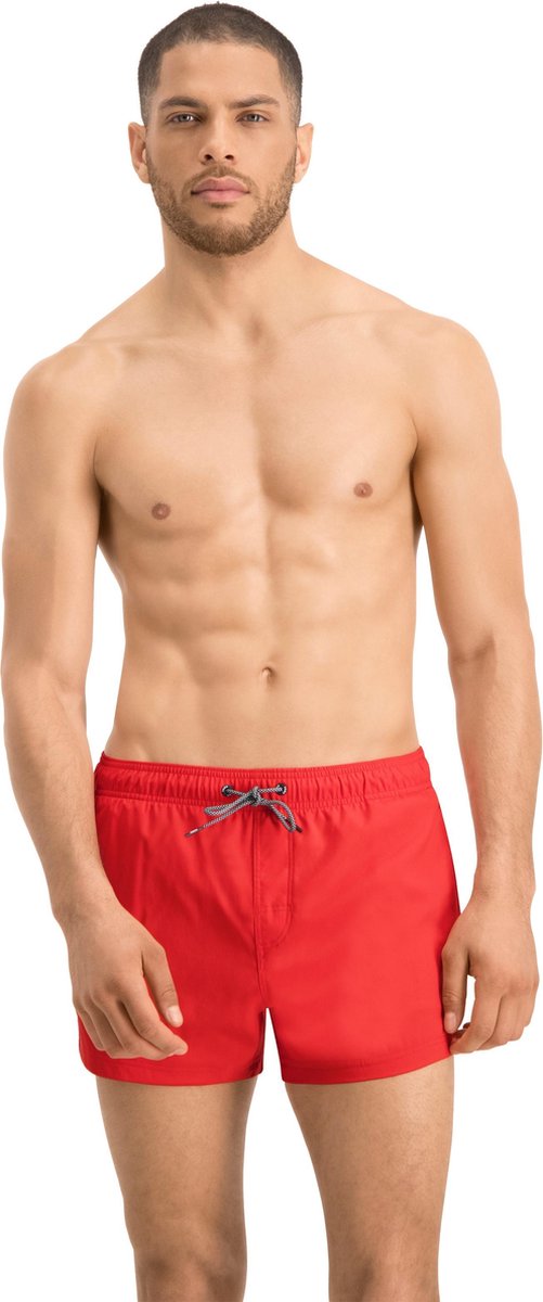 PUMA Swim Korte Short Heren Zwembroek - rood — afbeelding 7