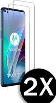 Motorola Moto G100 - Screenprotector Glas Gehard Tempered Glass - 2 Stuks