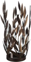 Gilde Handwerk - Lantaarn - Twigs - handgemaakt - eyecatcher - Donker goudkleurig metaal