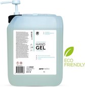 Hygienische Handgel 5 liter -  Microplastic vrij - Hygienic Handgel 5L - Alcoholgel - met DISPENCERPOMP