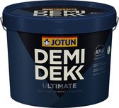 Jotun Demidekk Ultimate Täckfärg - Jotun Verf - Buitenbeits Dekkend - Watergedragen - 10 liter - Wit
