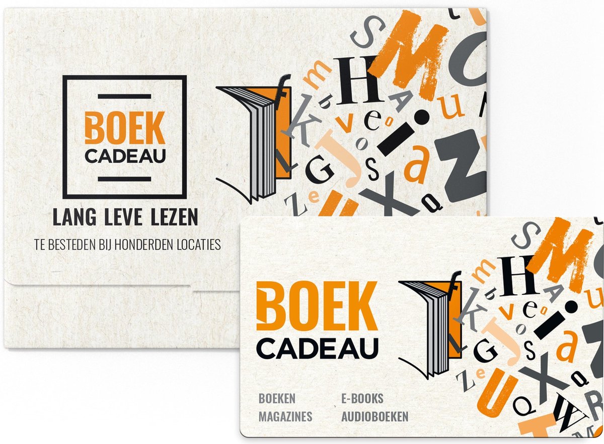 BoekCadeau - Cadeaubon - 25 euro + cadeau enveloppe | bol.com