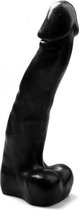 XXLTOYS - Diederik - Large Dildo - Inbrenglengte 35 X 7.5 cm - Black - Uniek Design Realistische Dildo – Stevige Dildo – voor Diehards only - Made in Europe