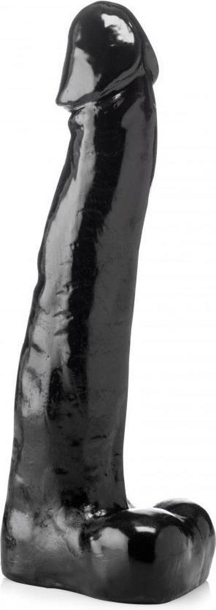 Goedkoopste XXLTOYS - Diederik - Large Dildo - Inbrenglengte 35 X 7.5 cm - Black - Uniek Design Realistische Dildo – Stevige Dildo – voor Diehards only - Made in Europe