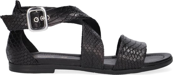 Omoda Dames Sandalen 110110 - Zwart - Maat 38 | bol.com