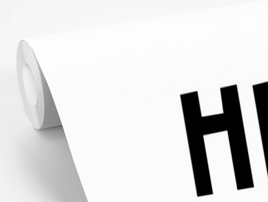 Illustration pour enfants avec la citation `` Hell yeah '' et une à 200x300 cm