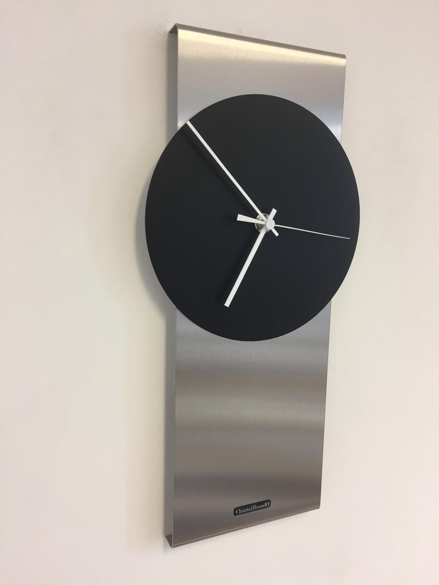 Wandklok ORION XL BLACK Modern Design