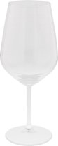 Allegra  Rode wijnglazen - 490 ml - hoogte 25 cm - 4 stuks
