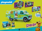 Playmobil - Scooby Doo - Mysteriemachine met lichteffecten - Speelgoedvoertuig dat op zoek gaat naar de oplossing van het mysterie