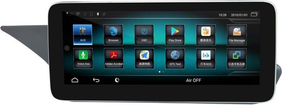 Navigatie mercedes E klasse W207 carkit android 10 usb 10.25 inch touchscreen