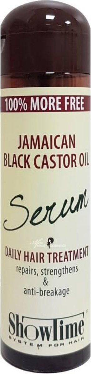 show time jamaica black castor oil serum 250ml