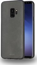 MH by Azuri metallic cover with soft touch coating - zwart- Samsung S9